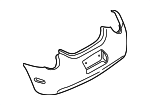 1C0807421PGRU - Body: Bumper Cover for Volkswagen: Beetle Image