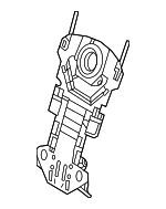 710530R020 - Body: Support Spring for Toyota: bZ4X, Camry, Corolla, Corolla Cross, Crown, GR Corolla, Grand Highlander, Highlander, Land Cruiser, Mirai, Prius, Prius AWD-e, Prius Prime, RAV4, RAV4 Prime, Sienna, Venza Image