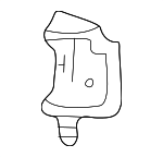 XF2Z17268C01AA - Body: Upper Hinge Bracket for Ford: Freestar, Windstar | Mercury: Monterey Image