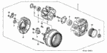 31101RTA003 - Engine: ROTOR ASSY. for Honda Image
