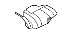 74753EG000 - Exhaust: Heat Shield for Nissan Image