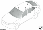 51317316800 - : Windshield Green, Cbdss/Hud Rain Sensor for BMW Image