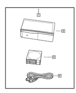 4465113 - Mopar Accessories - Component Parts: Din Cable for Mopar Image