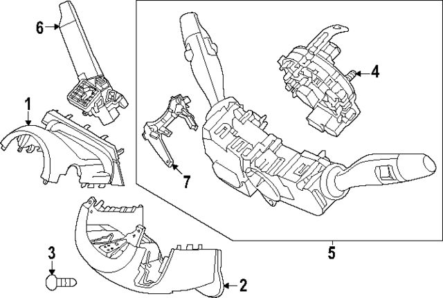 467W0BE100VCS - : Shift Lever for Hyundai Image