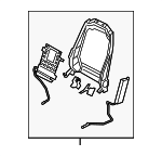 88310S9020LBR - : Seat Back Frame for Kia Image