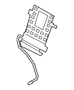 88380S9000 - Body: Lumbar Support for Kia: Telluride Image