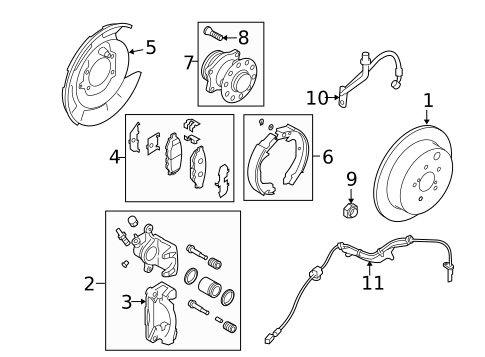 Anti-Lock Brakes for 2013 Subaru Forester #2