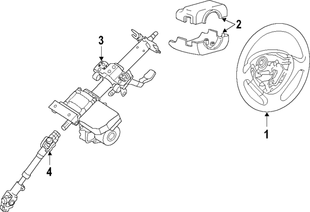 561103X000HZD - : Steering Wheel for Hyundai Image