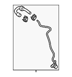 4H0121081AG - Cooling System: Hose &amp; Tube Assembly for Audi Image