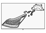 924013N510 - : Tail Lamp Assembly for Hyundai Image
