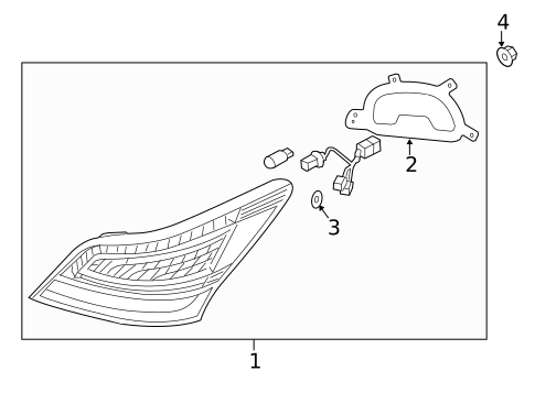 Tail Lamps for 2015 Hyundai Equus #0