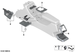 51165A52E30 - : Trim Miko Front Top for BMW Image