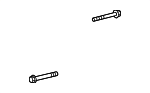 90119A0434 - Suspension: Upper Control Arm Bolt for Toyota: Avalon, bZ4X, C-HR, Camry, Corolla, Corolla Cross, GR Corolla, Prius, Prius AWD-e, Prius Prime, RAV4, RAV4 Prime, Venza Image