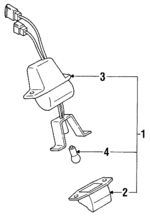387466373 - : Lens Gasket for Mazda Image