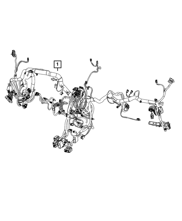 68549498AB - Electrical: Instrument Panel Wiring for Mopar Image