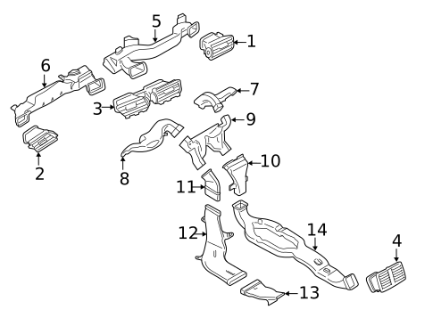 Ducts for 2019 BMW X2 #0