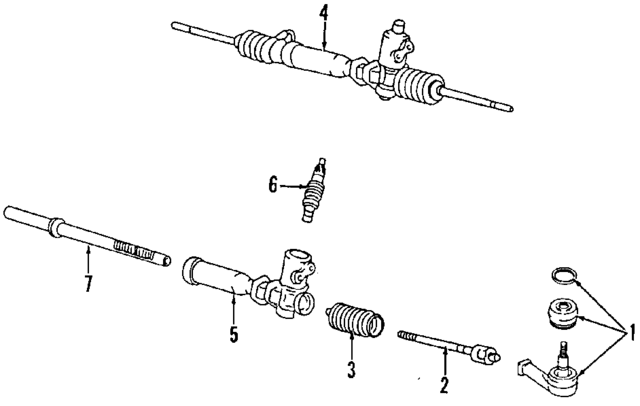 5770034021 - : Rack And Pinion Assembly for Hyundai Image
