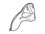 15777818 - Body: Inner Wheelhouse for Chevrolet: Malibu | Pontiac: G6 | Saturn: Aura Image