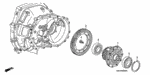 41100RPF000 - Transmission - Manual: DIFFERENTIAL for Honda Image