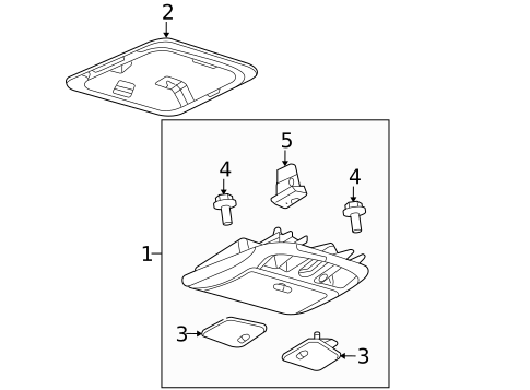 Overhead Console for 2009 Ford Fusion #0