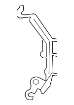 9P1611845A - Brakes: Brake Line Support for Porsche Image