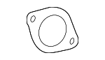 287512S000 - Exhaust: Muffler &amp; Pipe Gasket for Genesis: GV70, GV80, GV80 Coupe | Hyundai: Elantra, Elantra GT, Kona, Palisade, Santa Cruz, Santa Fe, Sonata, Tucson, Veloster Image