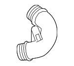 3QF145844 - Cooling System: Air Pipe for Volkswagen: Atlas, Atlas Cross Sport Image image