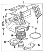 8942439620 - : Fan Retainer Clip for Isuzu Image