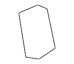 7512930010 - : Lift Gate Cushion for Lexus: CT200h, ES250, ES300h, ES350, GX550, NX200t, NX250, NX300, NX300h, NX350, NX350h, NX450h+, RC F, RC200t, RC300, RC350, RX350, RX350h, RX350L, RX450h, RX450h+, RX450hL, RX500h, RZ300e, RZ450e Image