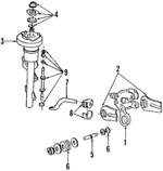 E6DZ7A098A - Maintenance &amp; Lubrication: Filter for Ford: Taurus | Lincoln: Continental | Mercury: Sable Image