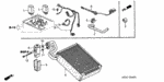 80460S5AA00 - Body/Air Conditioning: WIRE HARNESS, AIR CONDITIONER for Honda Image