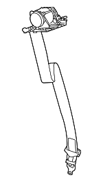 85694108 - : Center Belt Assembly for Chevrolet: Suburban | GMC: Yukon XL Image