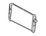 21462 - Belts &amp; Cooling: ACDelcoâ„¢ Radiator for Chevrolet: Malibu | Oldsmobile: Alero, Cutlass | Pontiac: Grand Am Image