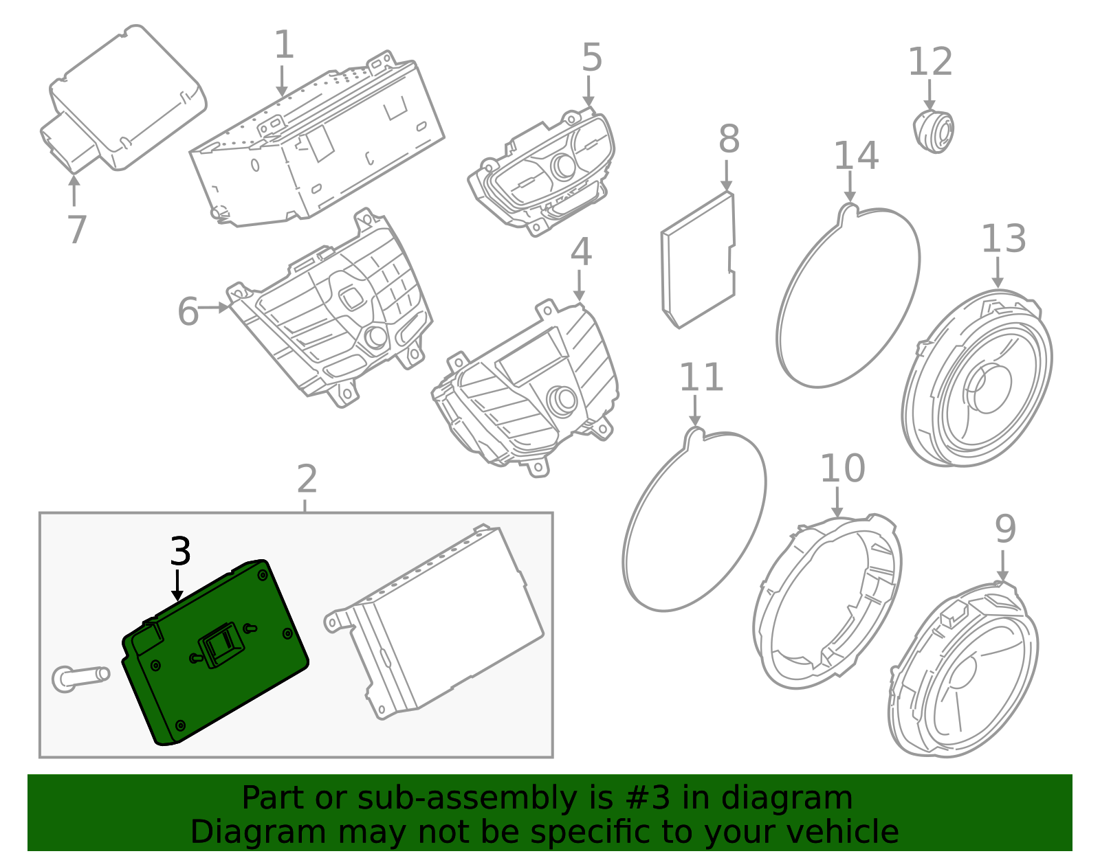 2013-2018 Ford Control Module GE8Z-14D212-AA | OEM Parts Online