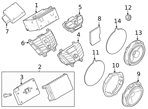 Navigation System for 2014 Ford Transit Connect #0