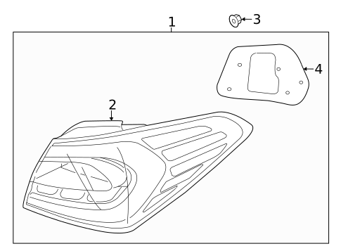 Combination Lamps for 2014 Kia Forte Koup #1