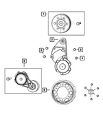68723388AA - Cooling: Fan Support for Mopar Image