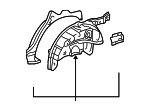 6160442905 - Body: Wheelhouse Assembly for Toyota Image