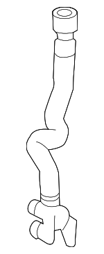 2905007600 - : Vent Hose for Mercedes-Benz Image