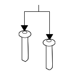 6L2Z78610A16CAB - Body: Headrest Guide for Ford: Explorer, Explorer Sport Trac | Mercury: Mountaineer Image