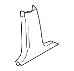 7T4Z7824357AD - Body: Lower Center Pillar Trim for Ford: Edge | Lincoln: MKX Image