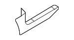 7T4Z7813208AA - Body: Scuff Plate for Ford: Edge Image