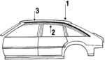 20306173 - Body: Roof Panel for Chevrolet: Citation II | Pontiac: Phoenix Image