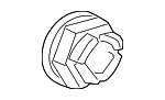 C2P12731 - Driveline &amp; Axles: Cv Joint Nut for Jaguar Image image
