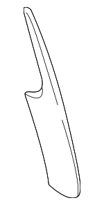 ZVW166307 - Body: Splash Guard for Volkswagen: Passat Image