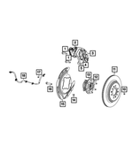 68425383AA - : Splash Shield, Rear Left for Mopar Image