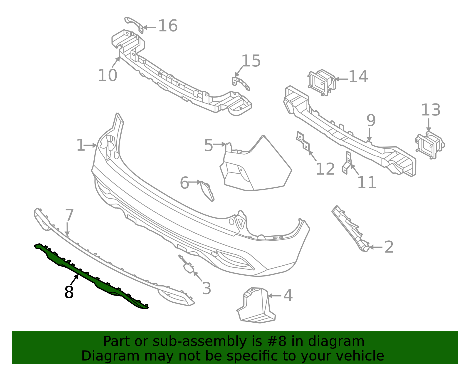 86670-Q5000 - Skid Plate 2021-2023 Kia Seltos | Kia.Parts Store