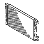 8W0121251AK - : Radiator for Audi: A4, A4 allroad, A4 Quattro, A5 Quattro, A5 Sportback, A6 Quattro, Q7 Image