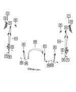 6036654AA - Restraints: Screw for Mopar Image