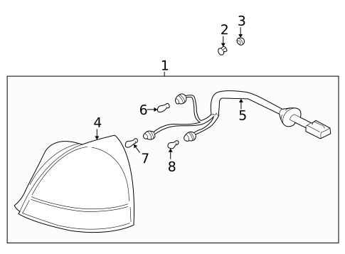 Bulbs - Chassis for 2001 Hyundai Elantra #0